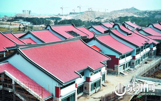 我司2013年度重点工程之一（平潭对台小额商品贸易市场）